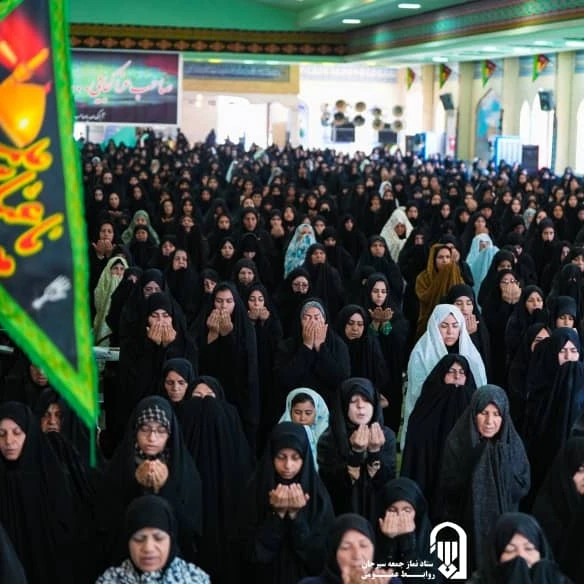 تصویر نماز جمعه عاشورای حسینی