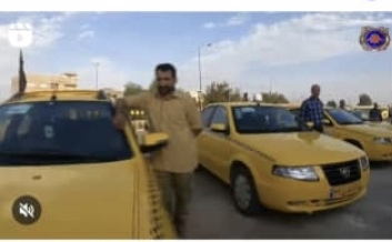 تصویر آیین رونمایی پروژه حمل ونقل