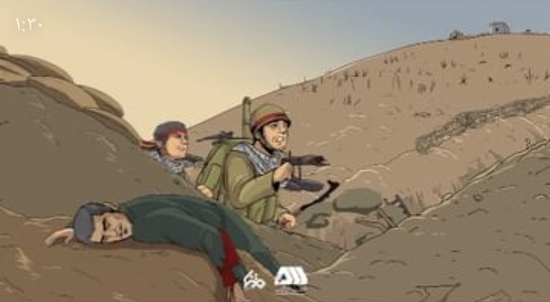 تصویر رونمایی از مجموعه کمیک موشن «قهرمان مهران»*