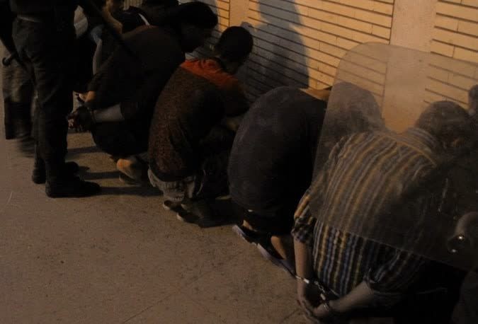 تصویر پايان قدرت نمايي ۱۴ اراذل و اوباش در سيرجان