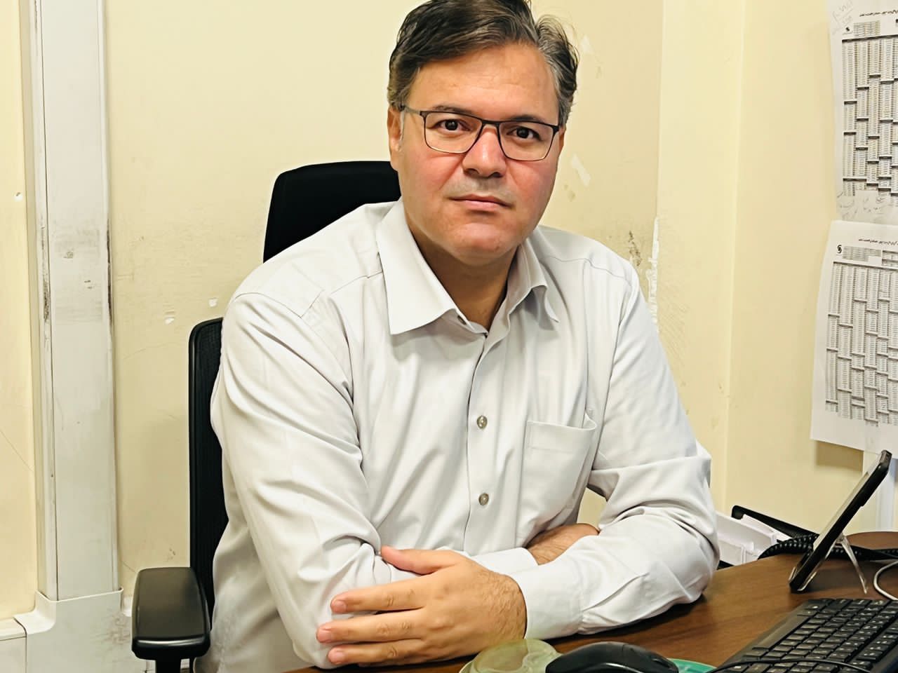 تصویر محمد جواد شهبا مردی از جنس رسانه
