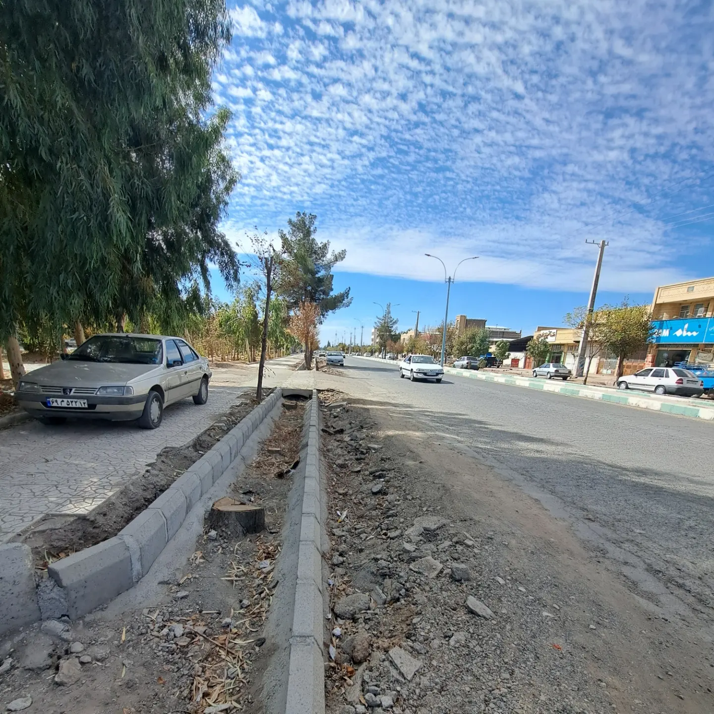 تصویر زیبایی و زشتی شهر در یک قاب