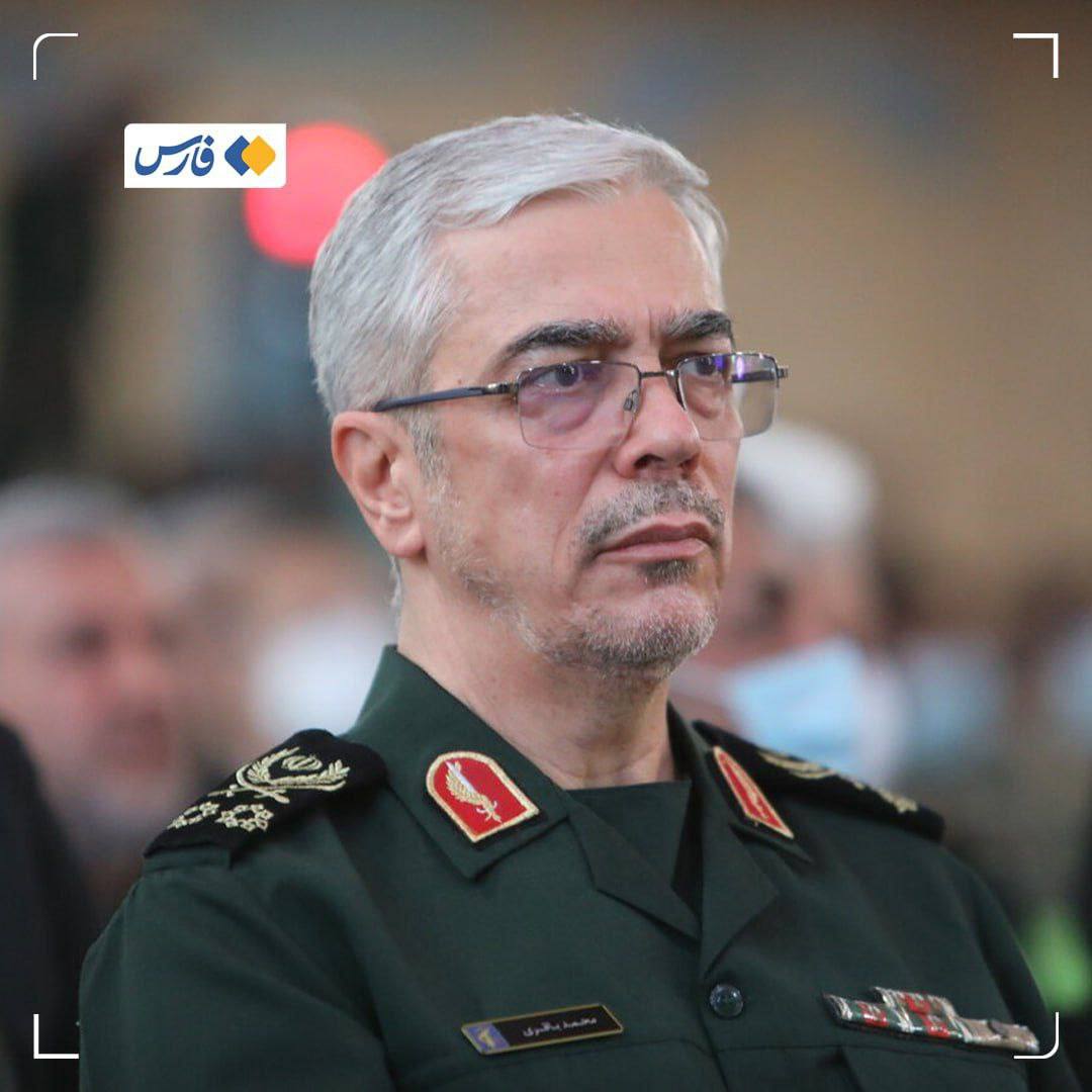 تصویر شهادت سرلشکر باقری