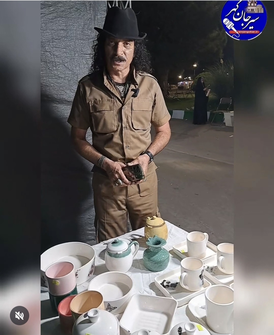 تصویر چهره ای متفاوت در هیاهوی جشنواره گردشگری سیرجان